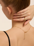 Rachel Single Diamond Y-Necklace