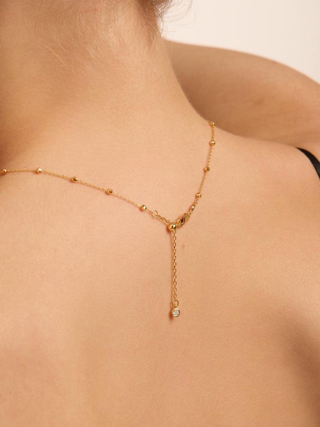 Rachel Single Diamond Y-Necklace