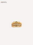 3-in-1 Infinite Stackable "Hamburger" Ring Set