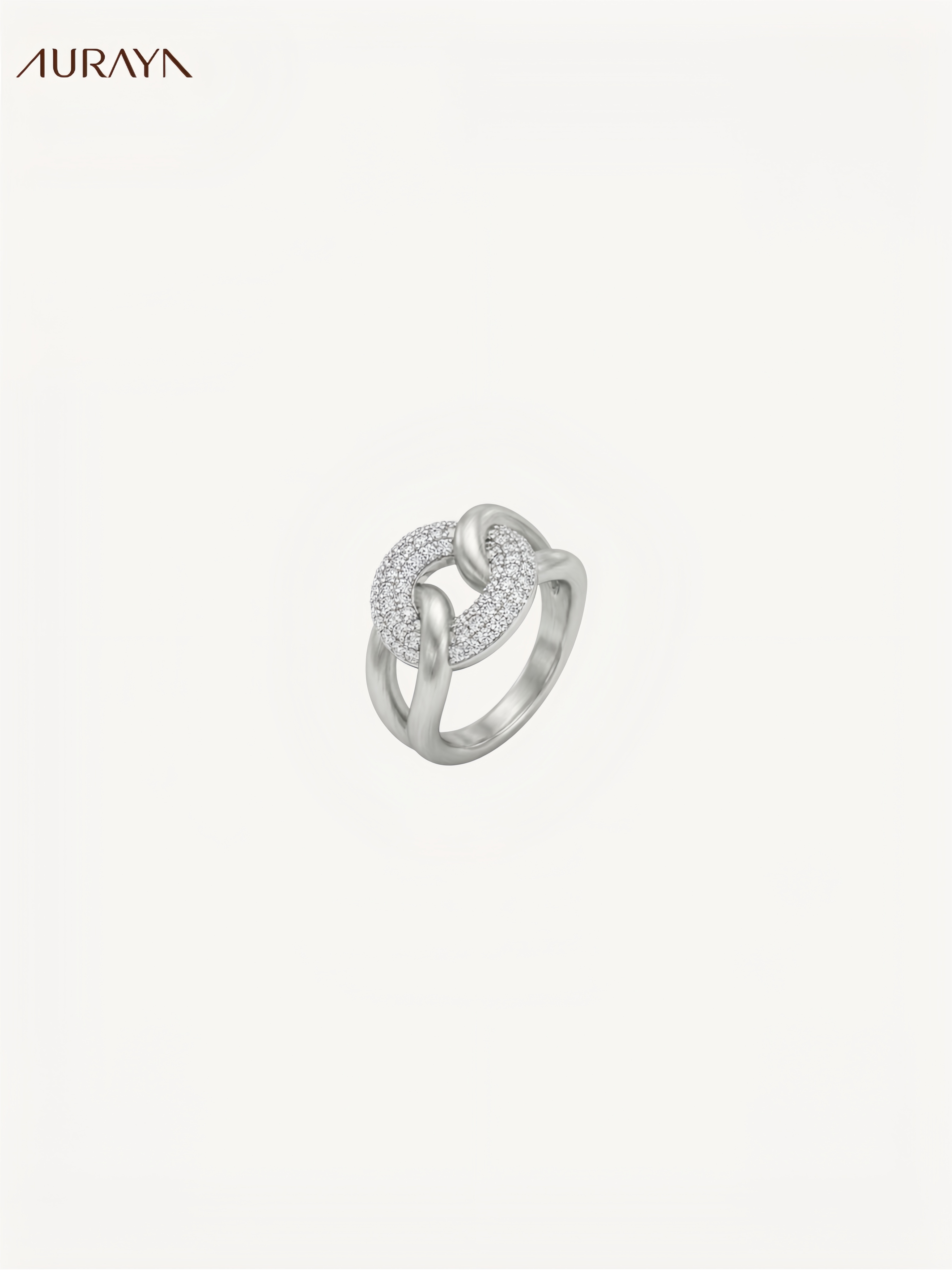 Twisted Rope Knot Band Ring