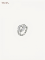 Twisted Rope Knot Band Ring