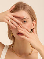 Vintage Victorian Brushed Pearl Ring