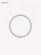 Cyclone Beaded Wide Stretch Bracelet