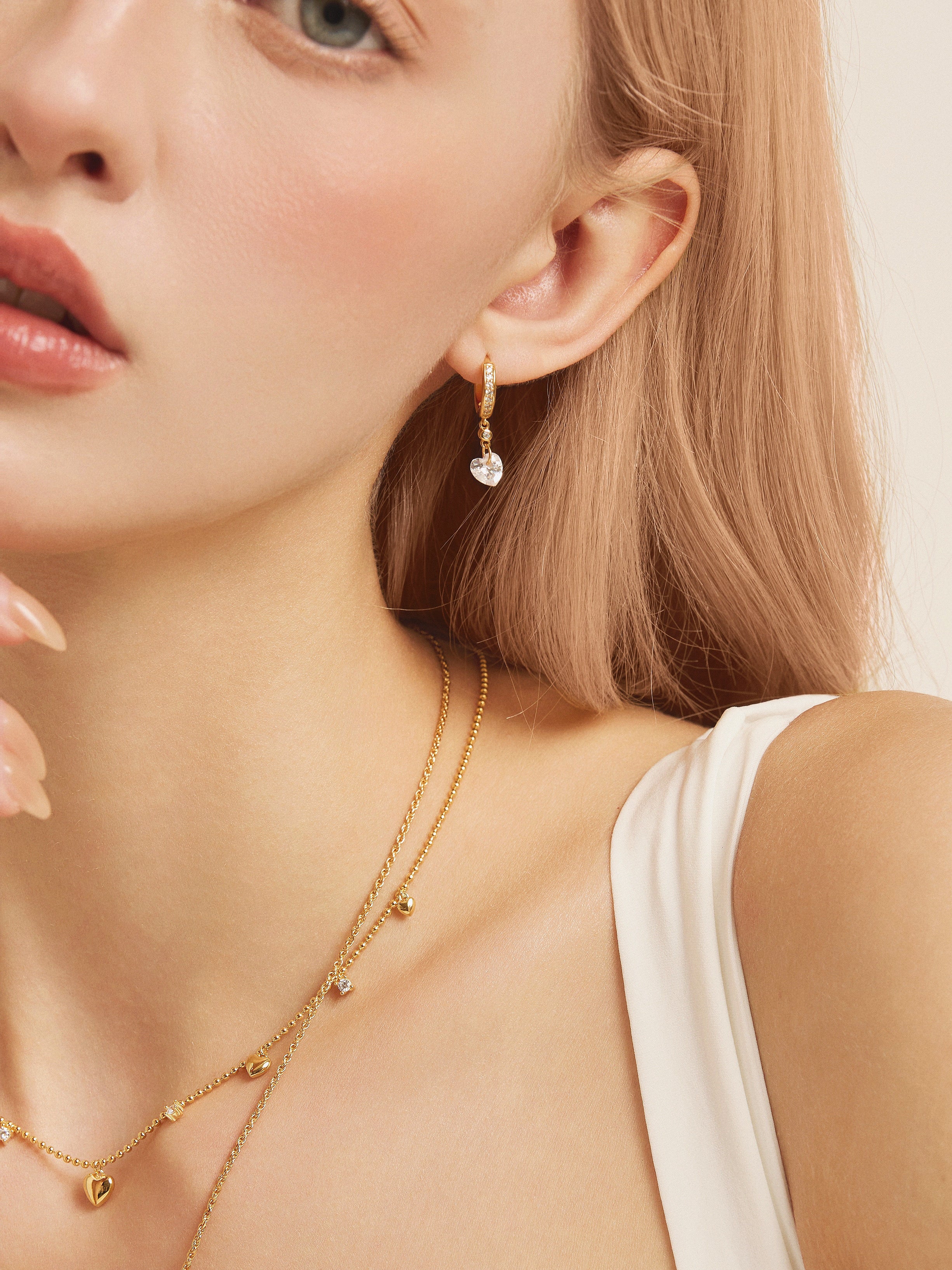 Multi-Heart Pendant Necklace