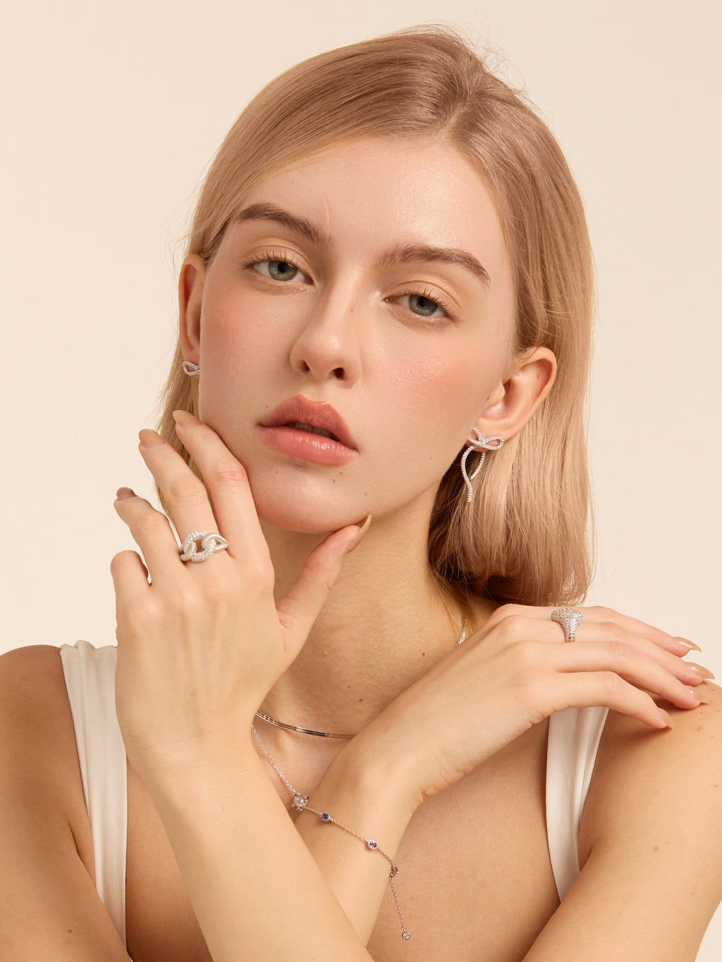 Twisted Rope Knot Band Ring