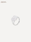 Full Heart Pavé Statement Ring