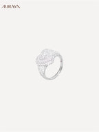 Full Heart Pavé Statement Ring