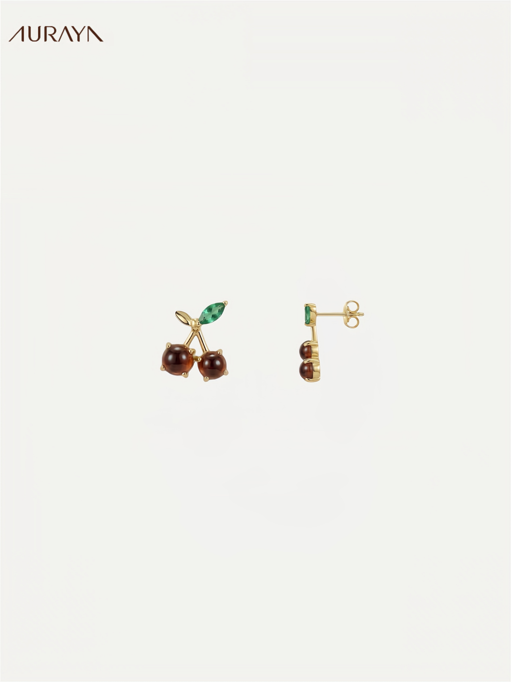 Petite Cherry Blossom Stud Earrings