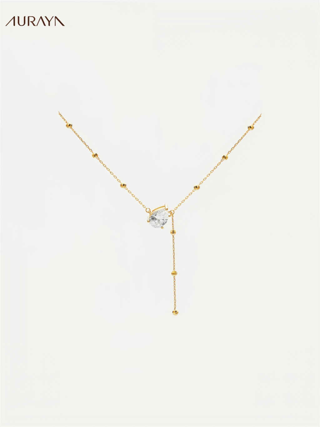 Rachel Single Diamond Y-Necklace