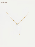Rachel Single Diamond Y-Necklace